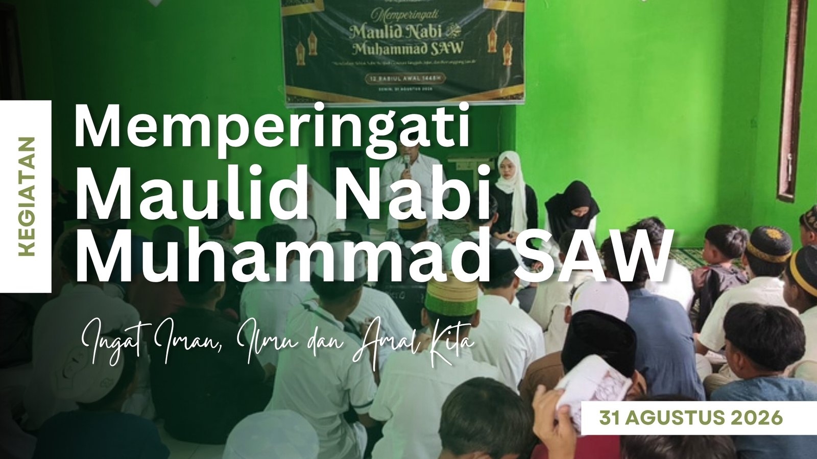 SMP Negeri 5 Kuaro Peringati Maulid Nabi Muhammad SAW Tahun 2026